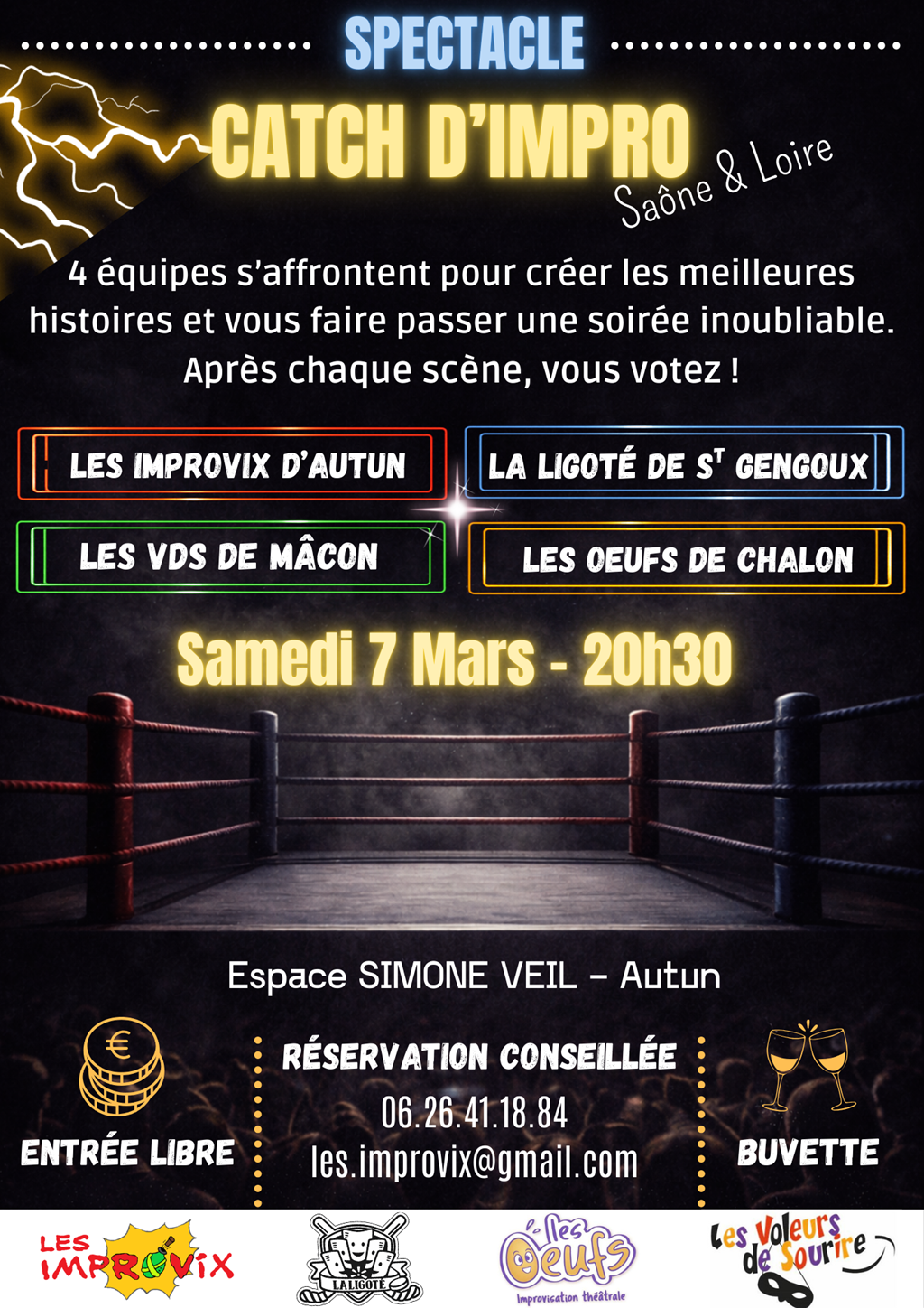 Affiche improvisation Eden Broc